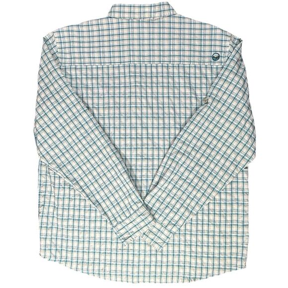 Wrangler Shirt Mens Large Plaid Long Sleeve Casual Button Up Vented Breathable - Picture 2 of 16